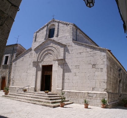 La chiesa di San Giorgio a Petrella Tifernina. (ph. Mario Ziccardi)